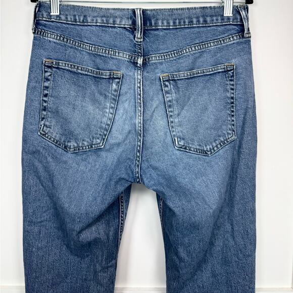 GAP Women’s 90s Loose Mid Rise Indigo Jeans Size 31 Regular - Picture 4 of 11